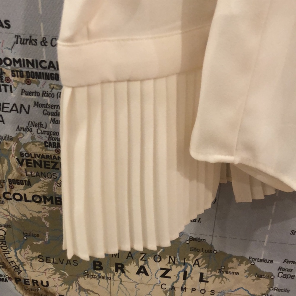Ann Taylor Ruffle Blouse - Picture 2 of 3